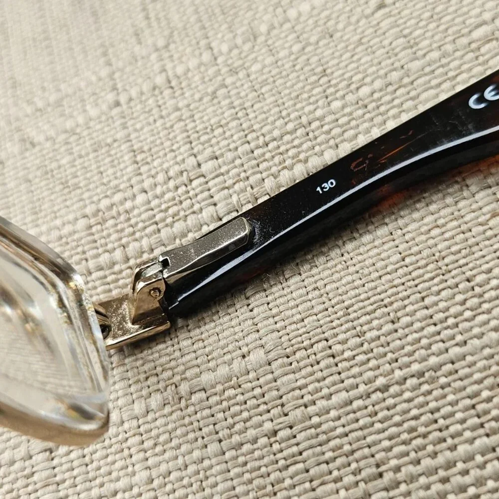 Carrera youth Eyeglasses Frame Brown/Gold Tone CA7605 Eye Wear Glasses